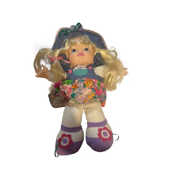 Vintage Baby Pick Me Up Doll Blonde Interactive Works 1997 - Picture 1 of 10